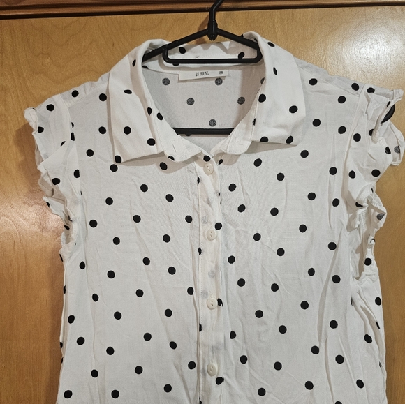 DeFacto • "Young Summer" Dress • Sleeveless Polka Dot Print • Sz 29 (US size 6) - Picture 2 of 7